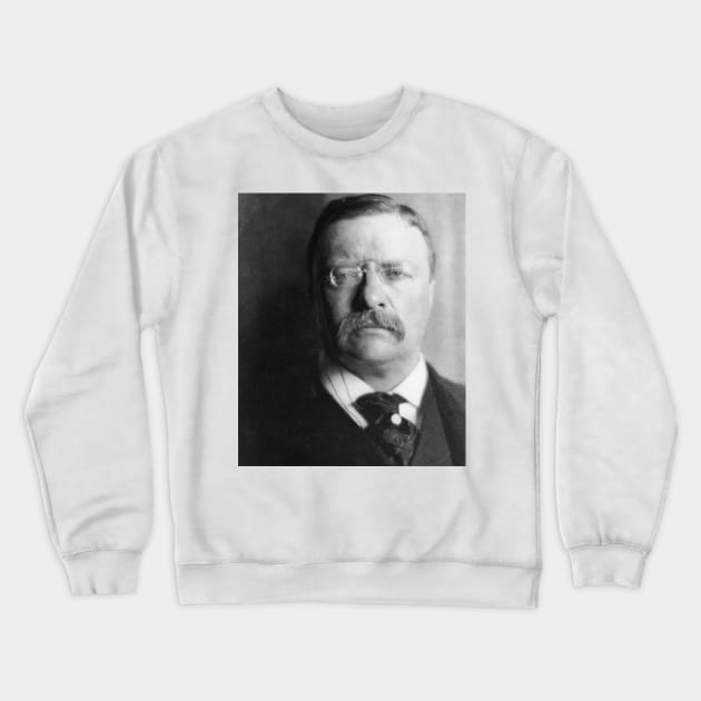 Vintage President Theodore Roosevelt Crewneck Sweatshirt by pdpress